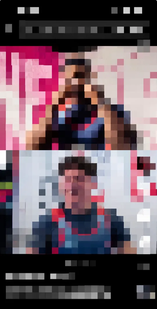 POWER — capture TikTok pixellisée 4